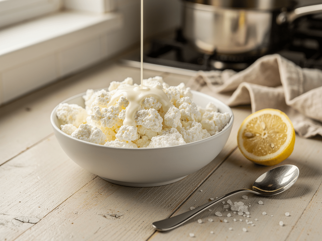 cottage cheese recette