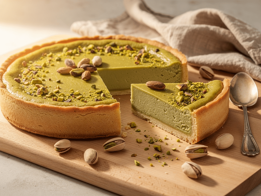 flan pistache