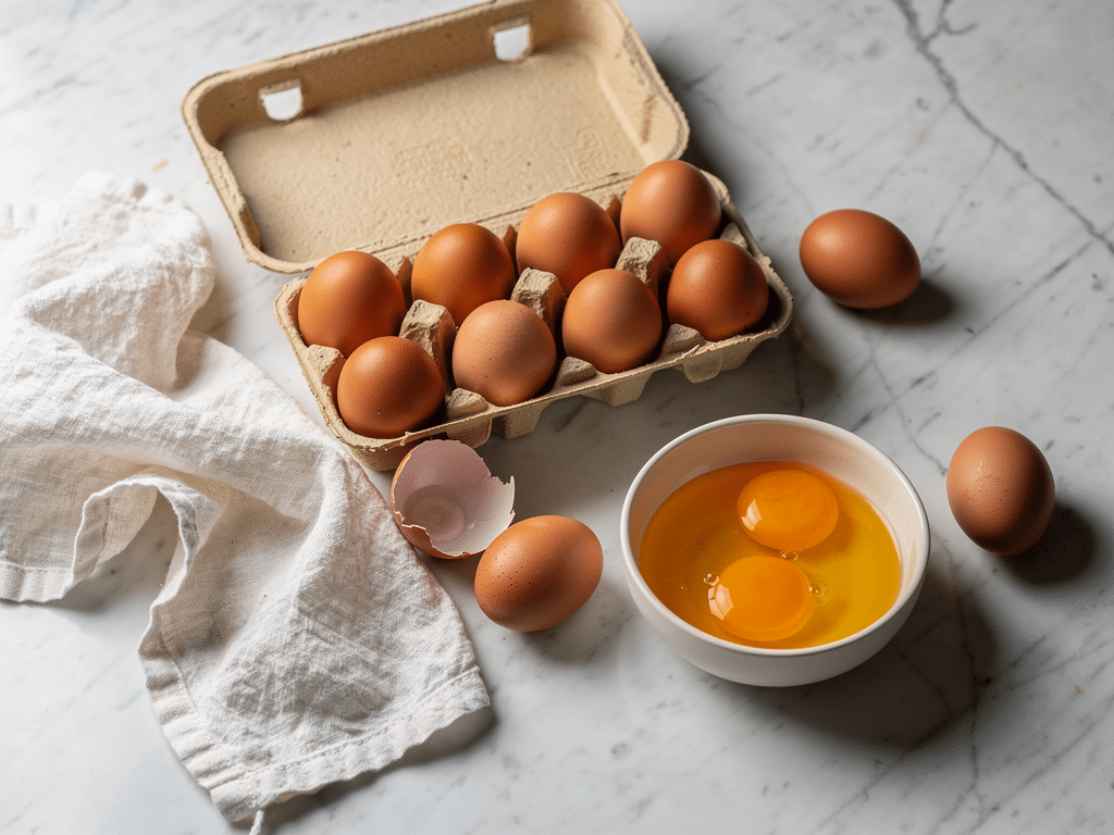recette qui utilise beaucoup d'oeufs