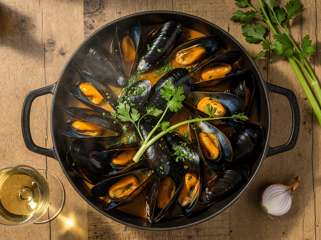 moules marinières façon grand-mère