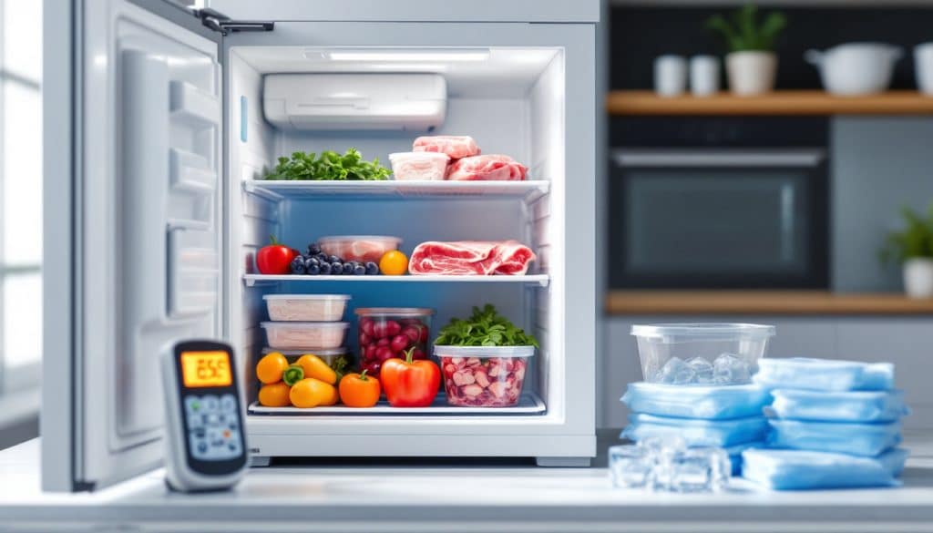 découvrez comment préserver la sécurité et la qualité de vos aliments après un congélateur resté entrouvert pendant 12 heures, avec des conseils pratiques pour éviter les risques de contamination.