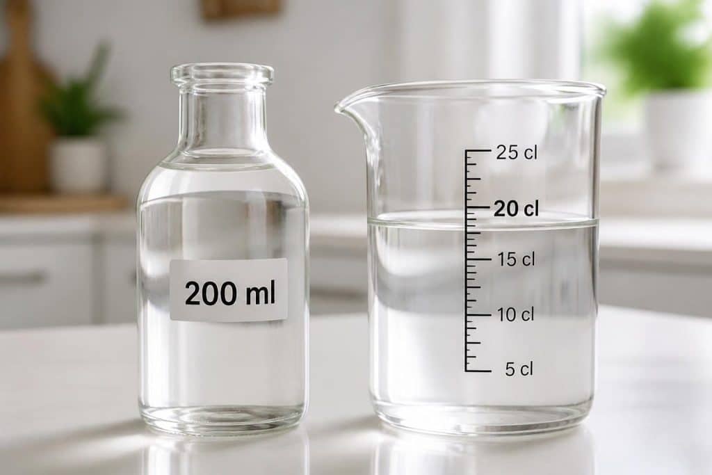 apprenez à convertir facilement et rapidement 200 ml en cl grâce à notre guide simple et précis.