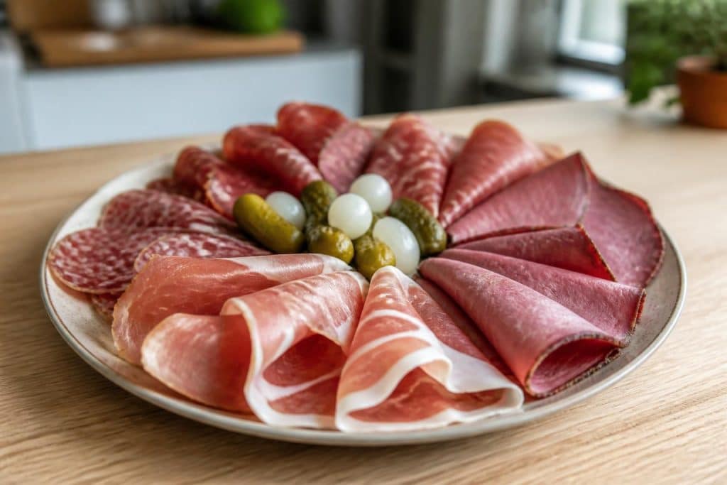 découvrez notre recette d'assiette anglaise et laissez-vous inspirer par des idées de charcuterie variée pour un apéritif ou un repas convivial réussi.