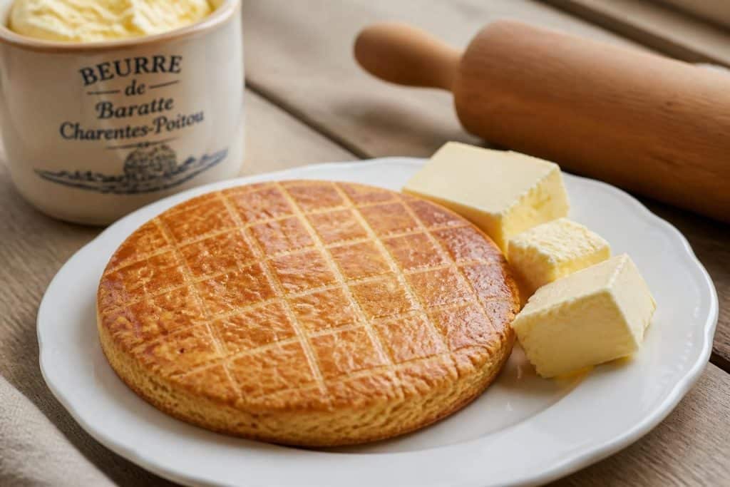 découvrez la recette traditionnelle de la galette charentaise, préparée avec le beurre fin et savoureux de poitou pour un goût authentique et gourmand.