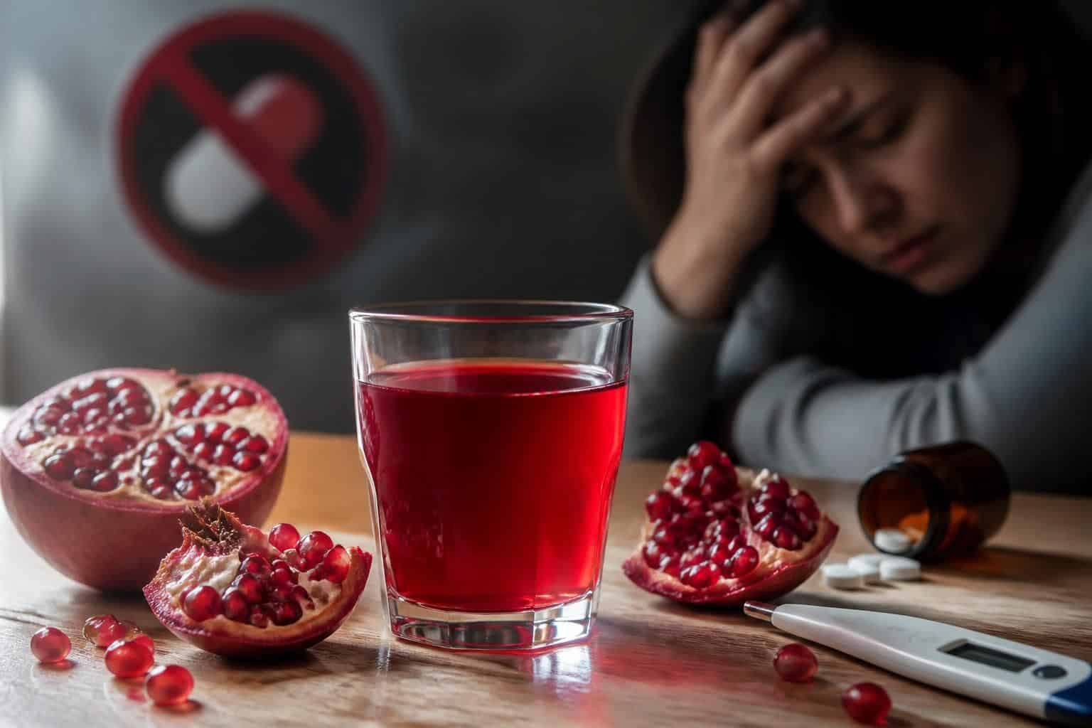 découvrez les effets secondaires potentiels du jus de grenade et les précautions à prendre pour une consommation sécurisée. informez-vous pour profiter des bienfaits sans risques.
