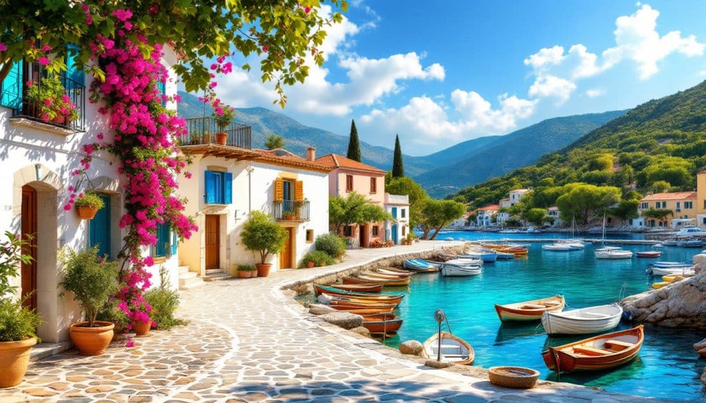 découvrez le charme authentique du village de kassiopi à corfou, situé au nord-est de l'île. plongez dans son ambiance pittoresque, ses plages magnifiques et son riche patrimoine culturel.