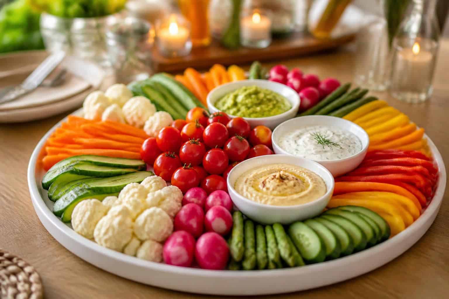 découvrez des idées originales pour créer un plateau de crudités coloré et appétissant, avec des recettes simples et des astuces de présentation faciles à réaliser.