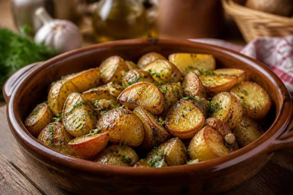 découvrez la recette facile et rapide des pommes de terre sarladaises au four, croustillantes à souhait et pleines de saveurs pour un plat délicieux.