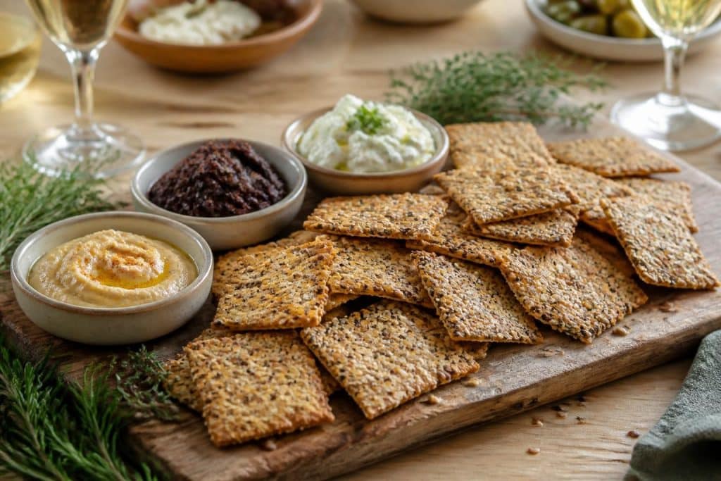 découvrez notre recette simple et rapide de crackers maison aux graines, parfaits pour un apéritif gourmand et sain. croquez le plaisir fait maison !