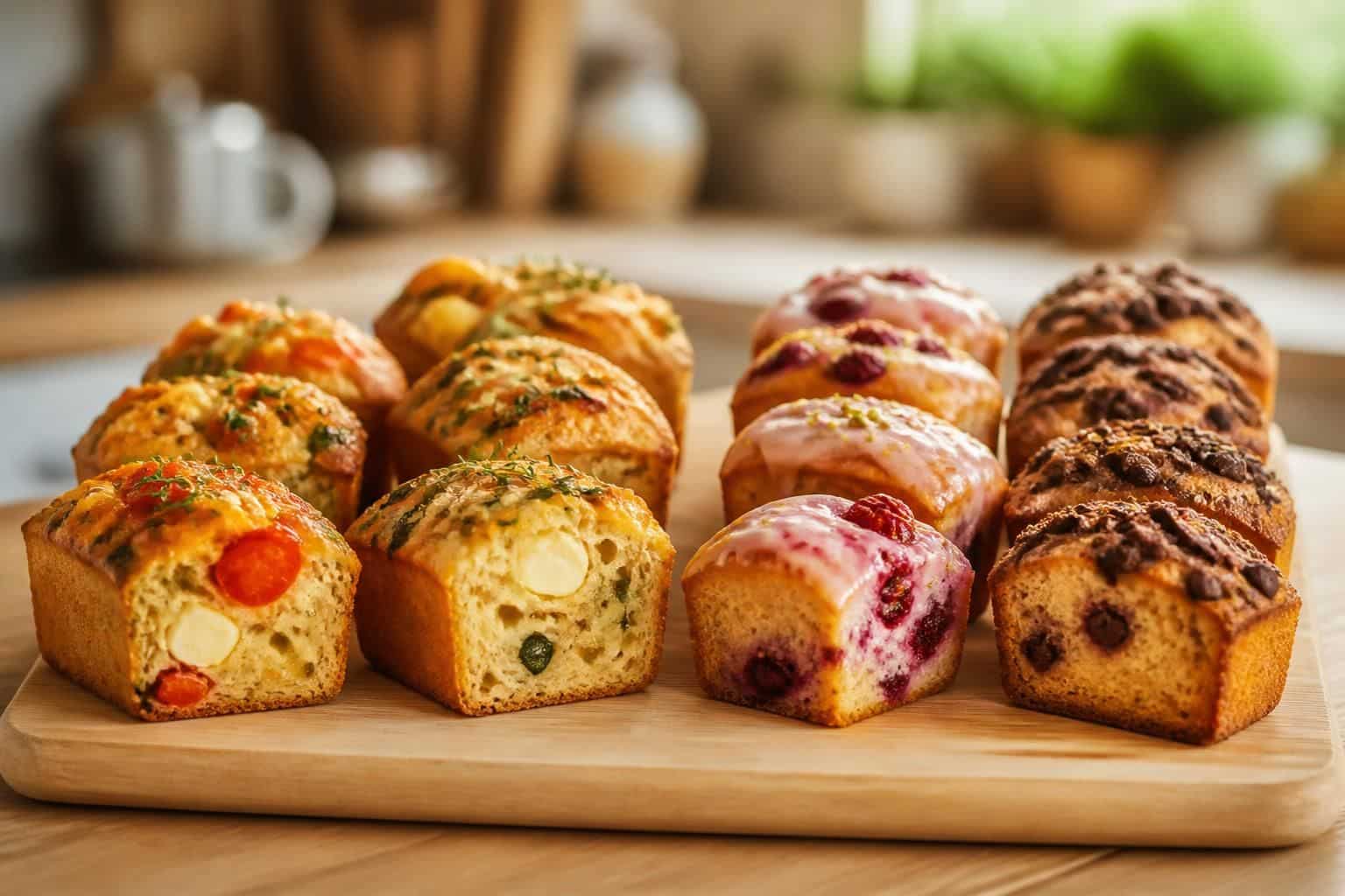 découvrez nos recettes faciles et rapides de mini cakes salés et sucrés, parfaits pour toutes les occasions et les gourmands pressés.