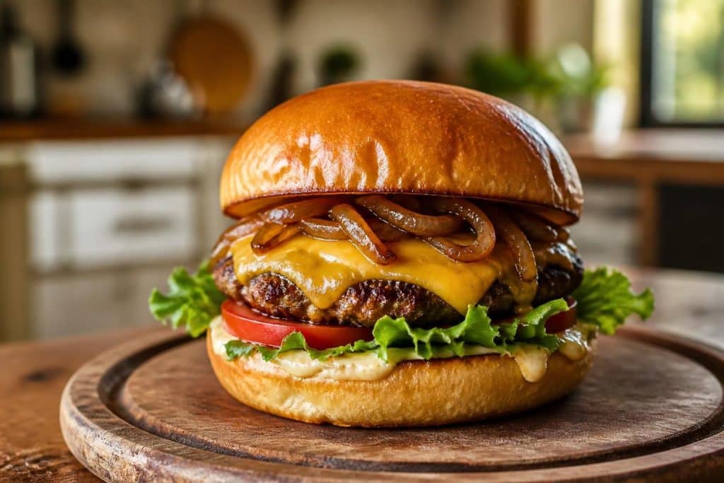 découvrez notre recette facile de pain smash burger maison, moelleux et savoureux, idéale pour des burgers gourmands faits maison.