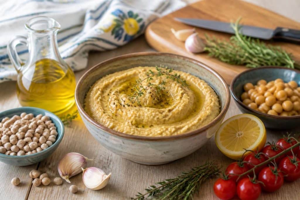 découvrez la recette traditionnelle de la poichichade, une délicieuse purée de pois chiches provençale, et ses bienfaits nutritionnels pour une alimentation saine et savoureuse.