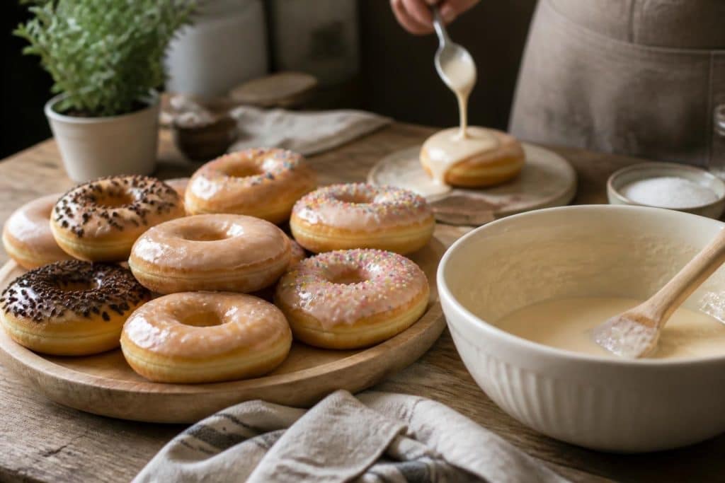 découvrez notre recette facile et rapide pour des donuts moelleux maison, parfaits pour une pause gourmande à tout moment de la journée.