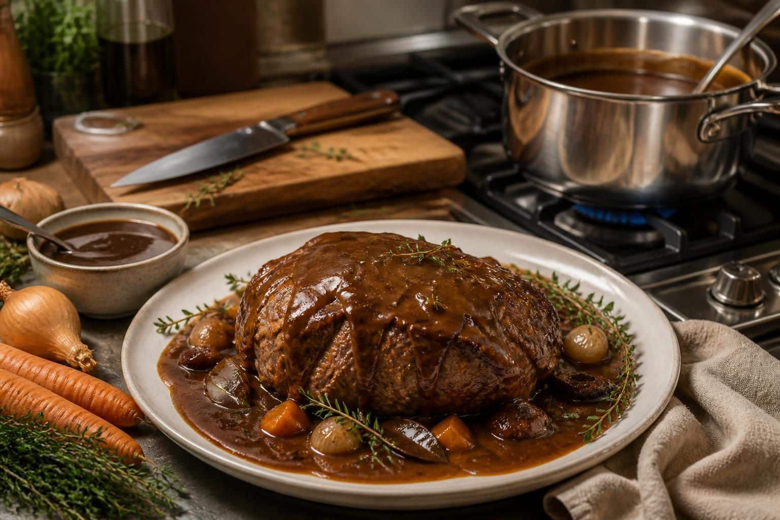 découvrez notre recette facile de sauce fond de veau, avec des conseils pratiques pour réussir à coup sûr ce classique de la cuisine française.