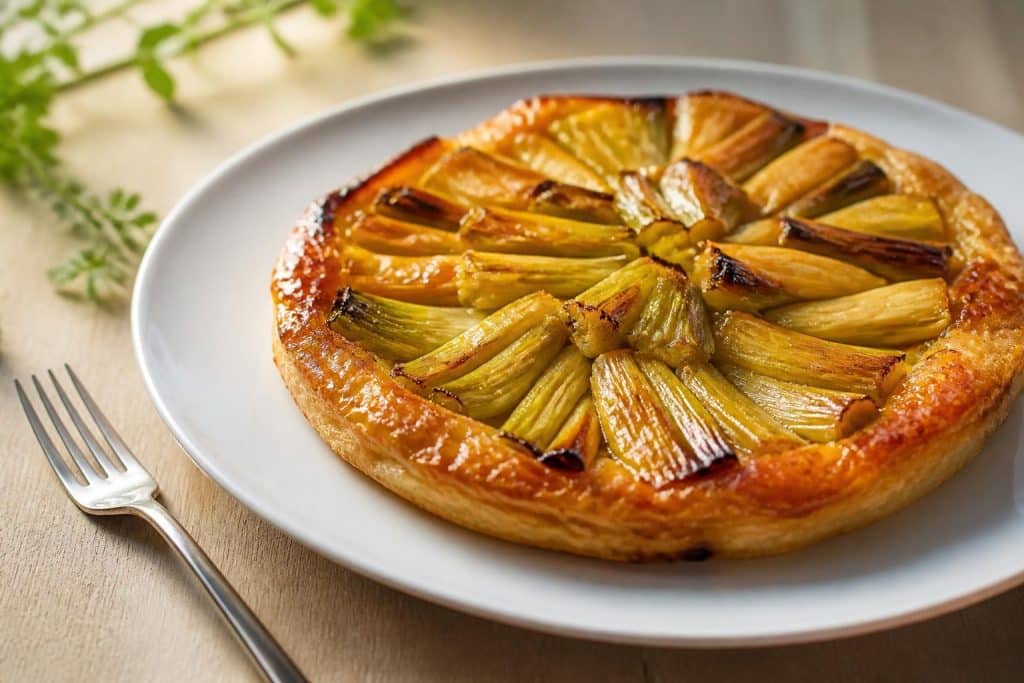 découvrez notre recette facile et gourmande de tarte tatin aux poireaux, idéale pour un repas savoureux et rapide à préparer.