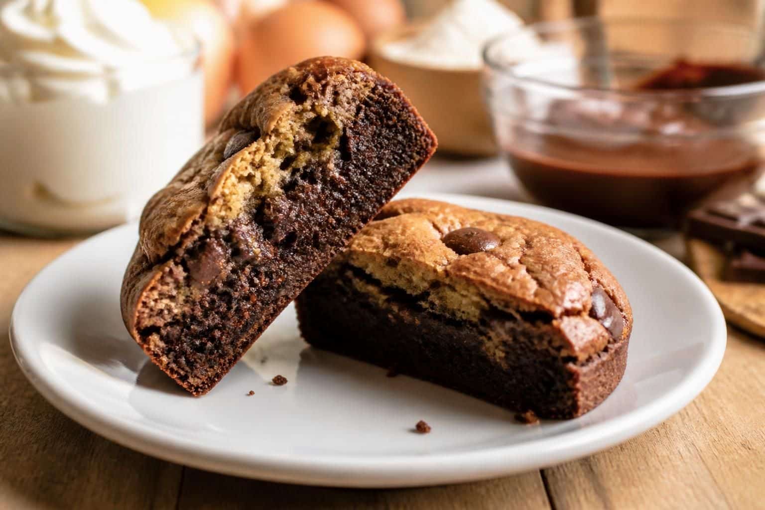 découvrez notre recette facile de brookie, un délicieux mélange mi-cookie, mi-brownie, pour un dessert gourmand et fondant à souhait.