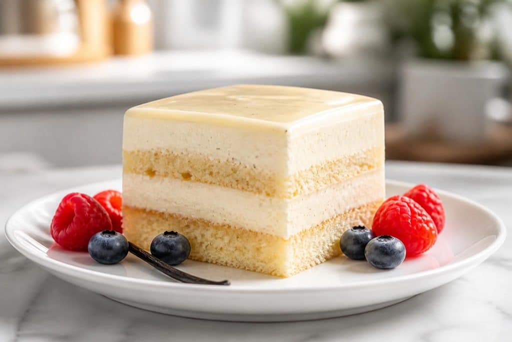 découvrez notre recette facile et gourmande d’entremet à la vanille, idéale pour régaler vos papilles avec une douceur authentique et raffinée.