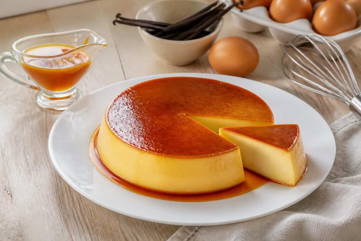 découvrez notre recette facile et gourmande de flan vanille maison, pour un dessert délicieux et onctueux à partager en famille.