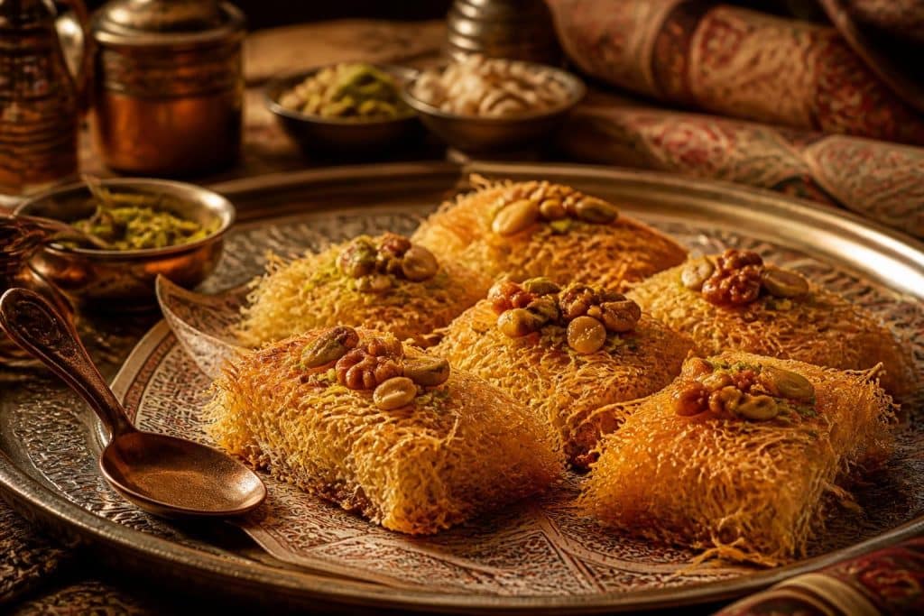 découvrez le kadaif, une pâte fine incontournable des recettes traditionnelles orientales, idéale pour préparer des desserts savoureux et authentiques.