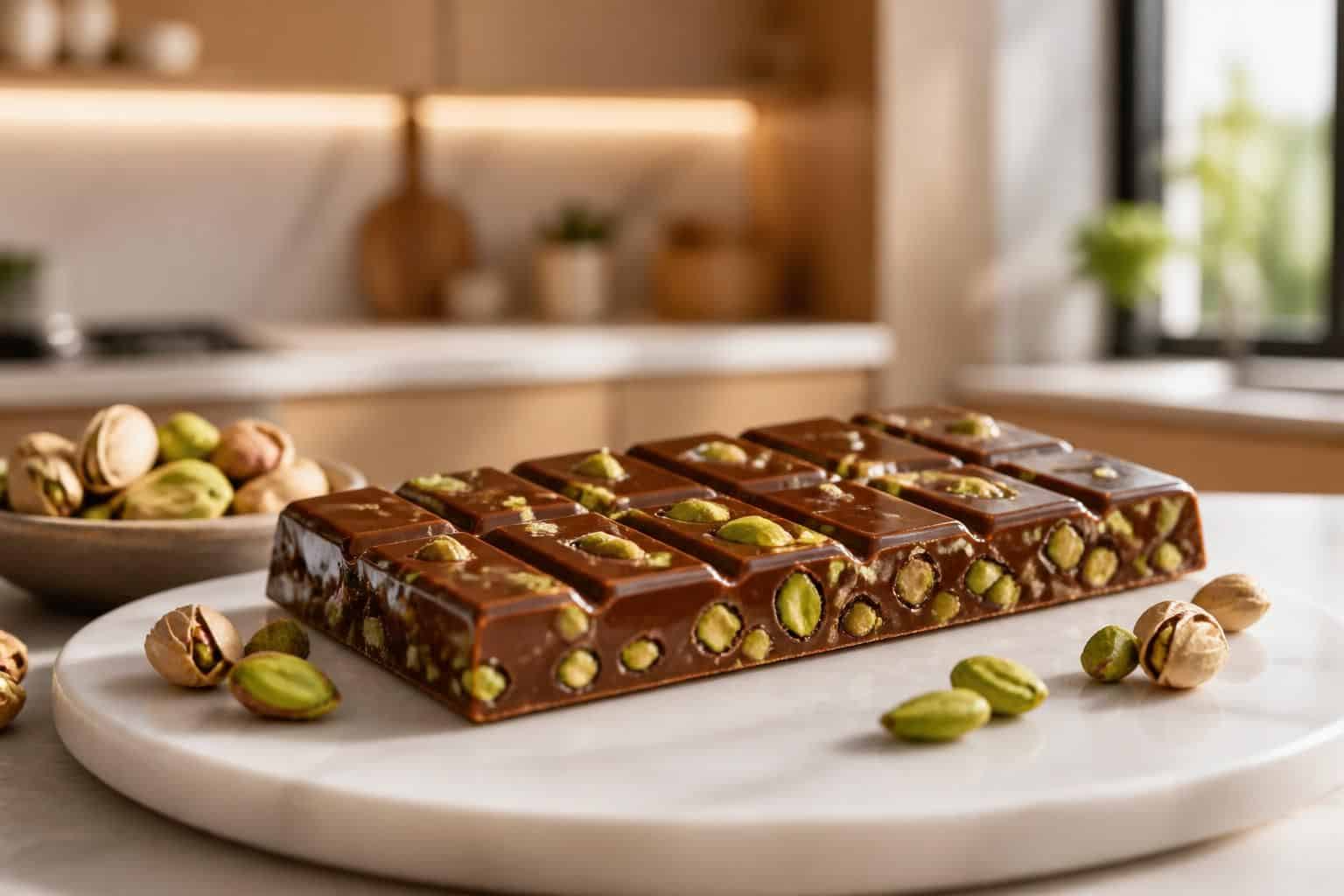 découvrez notre recette facile pour préparer la tablette de chocolat de dubaï à la pistache, un délice gourmand et exotique à savourer chez vous.