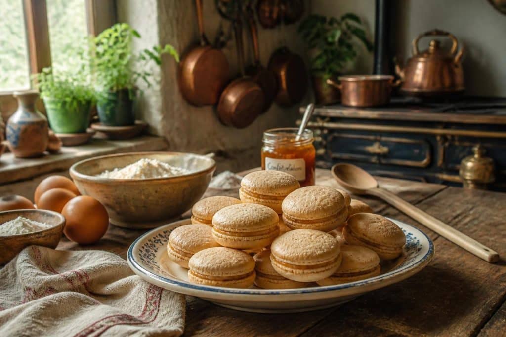 découvrez la recette de macaron grand-mère, des macarons à l’ancienne faciles à préparer et délicieusement gourmands pour régaler toute la famille.