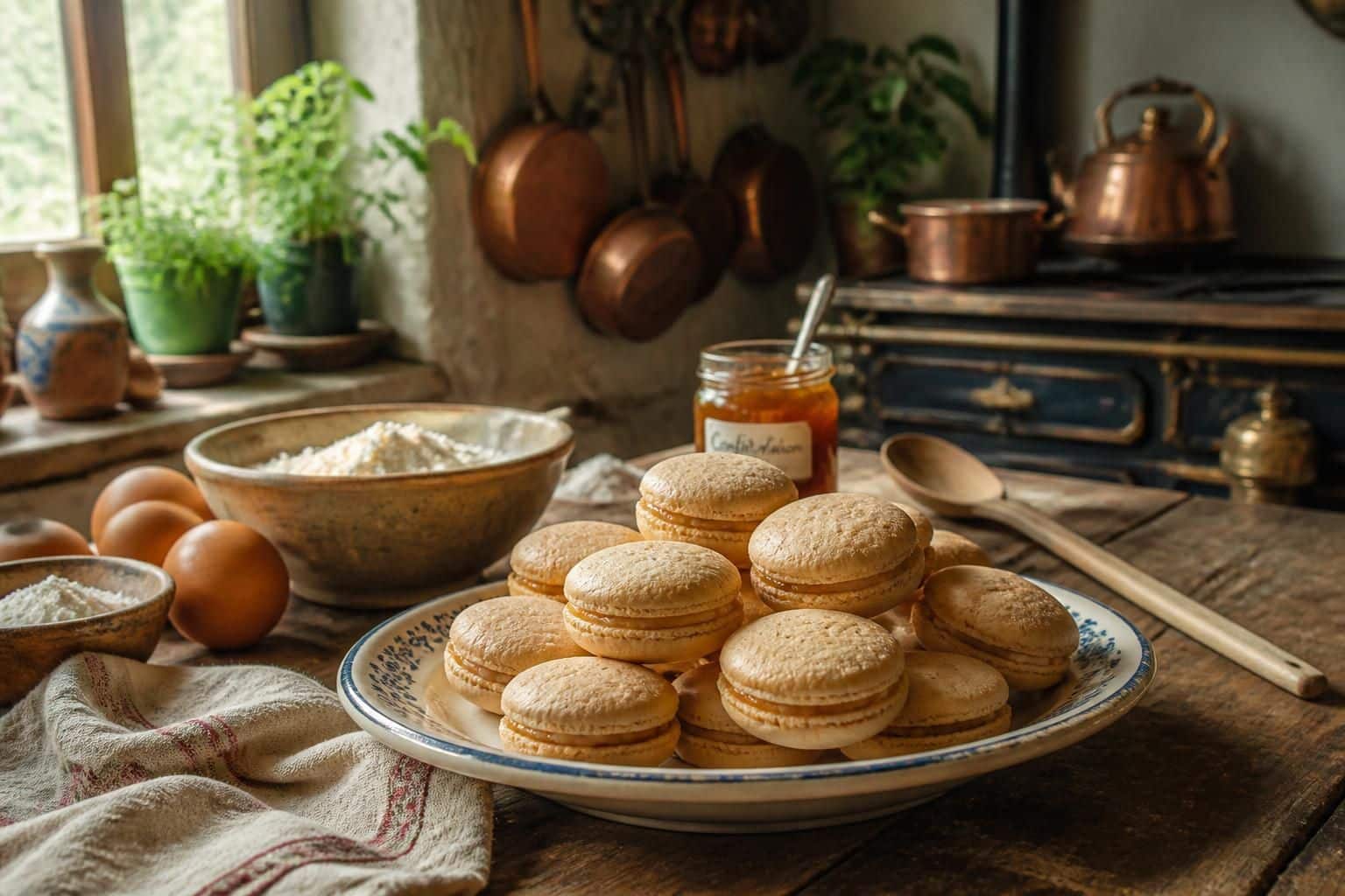 découvrez la recette de macaron grand-mère, des macarons à l’ancienne faciles à préparer et délicieusement gourmands pour régaler toute la famille.