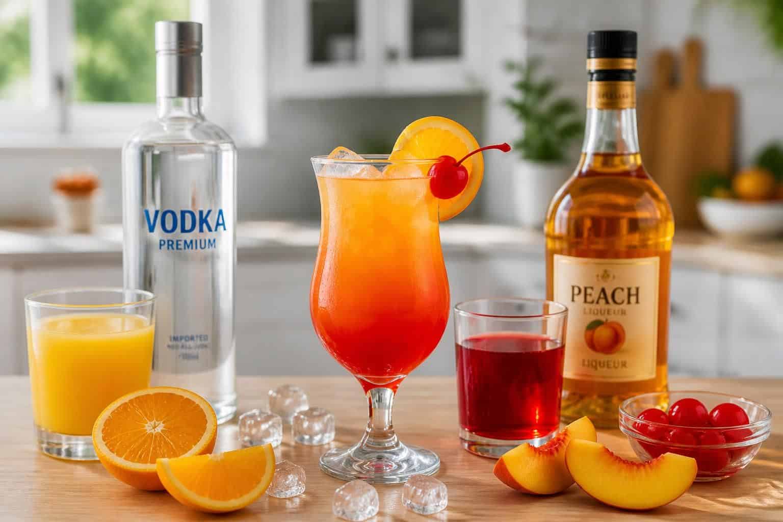 découvrez notre recette facile du cocktail sex on the beach avec la liste des ingrédients et les étapes de préparation pour réussir ce délicieux mélange fruité chez vous.